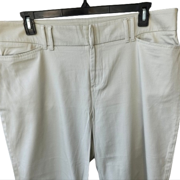 Circle of Life brushed very pale green/gray cotton capri pant size 18 - Picture 3 of 8